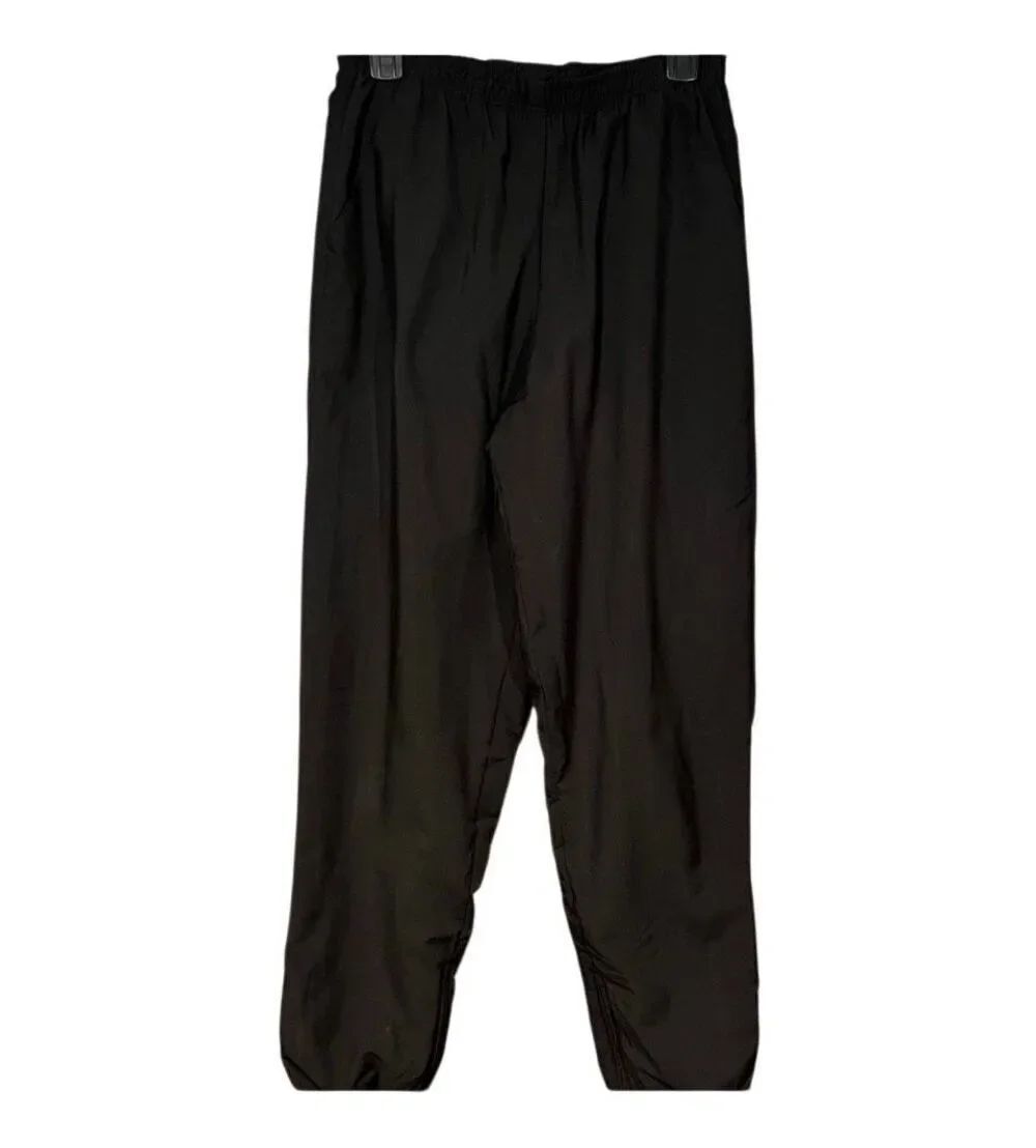 Men’s black Tail joggers with zip ankles and pockets - 31